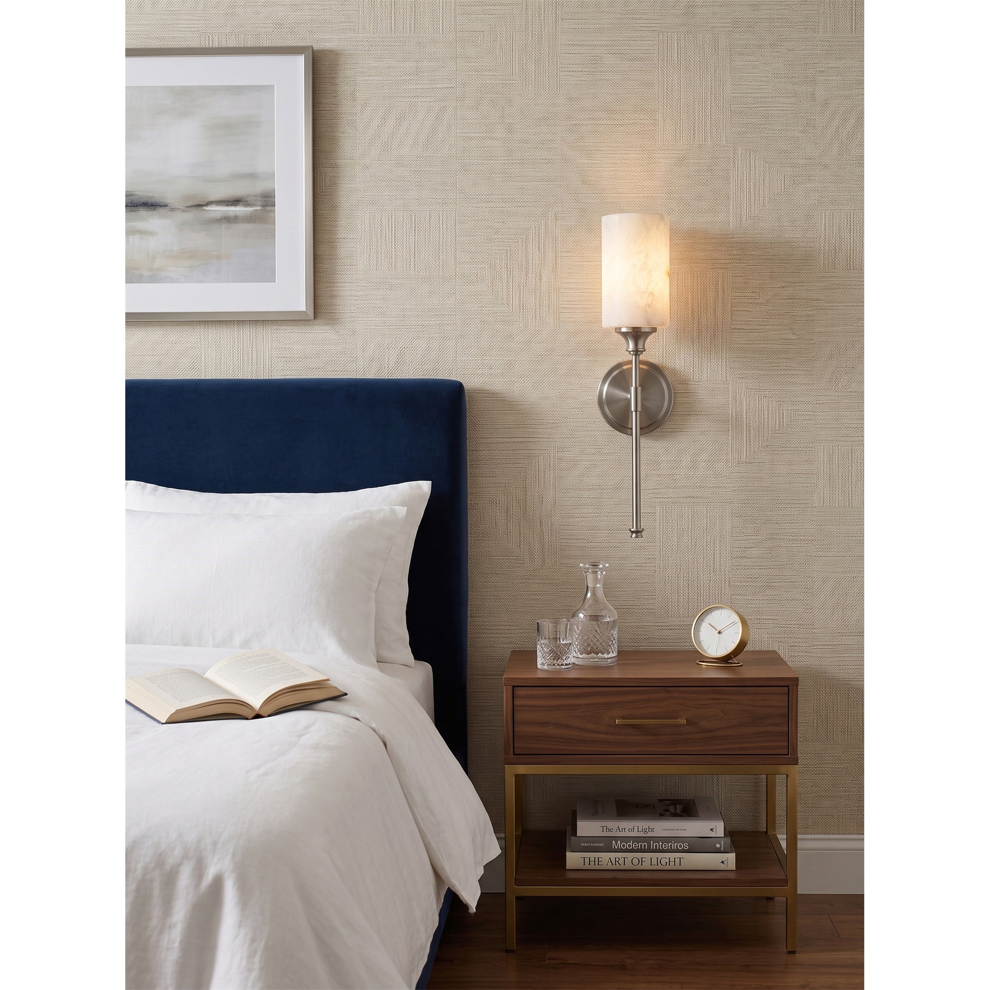 Tracie Alabaster Wall Sconce