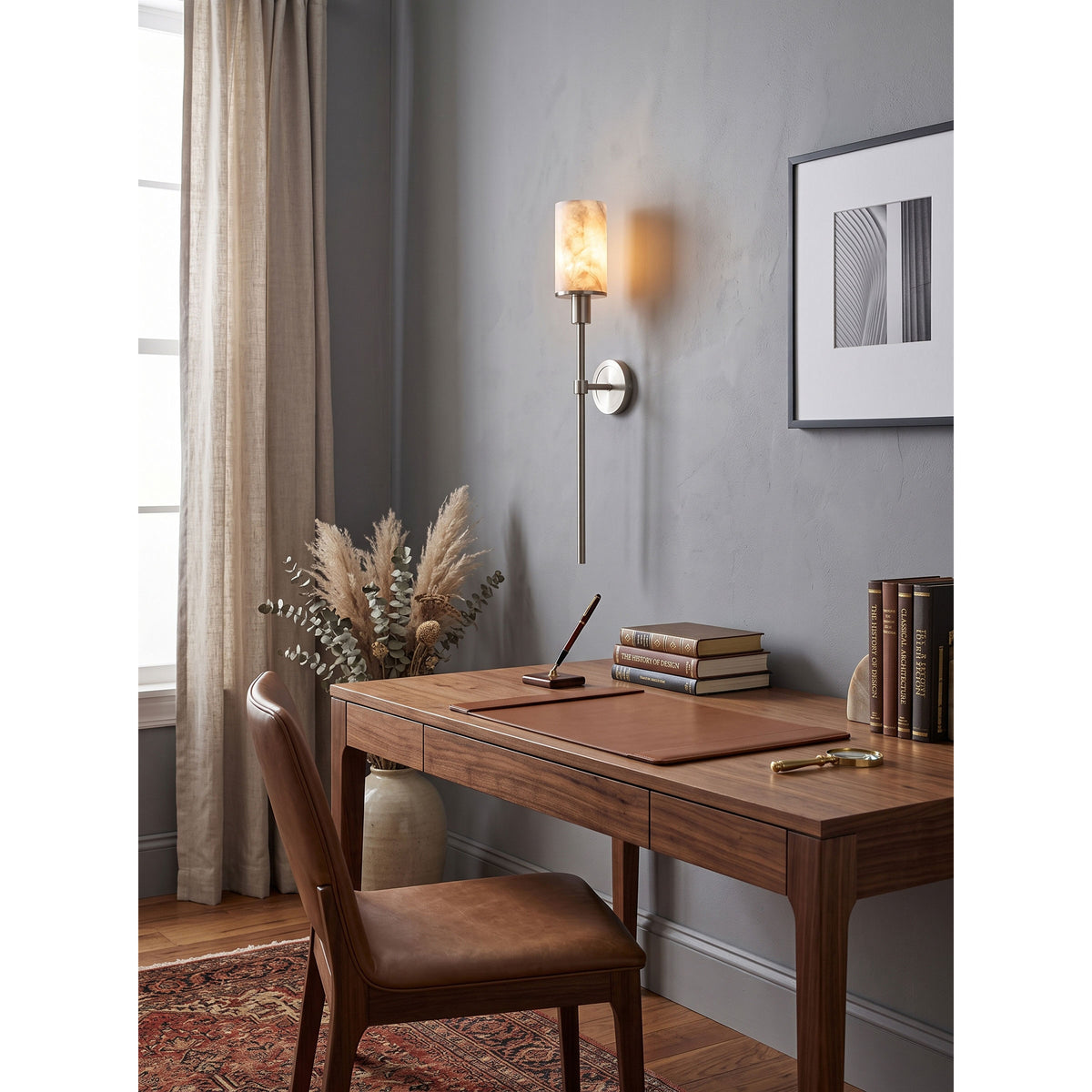 Tracie Alabaster Wall Sconce