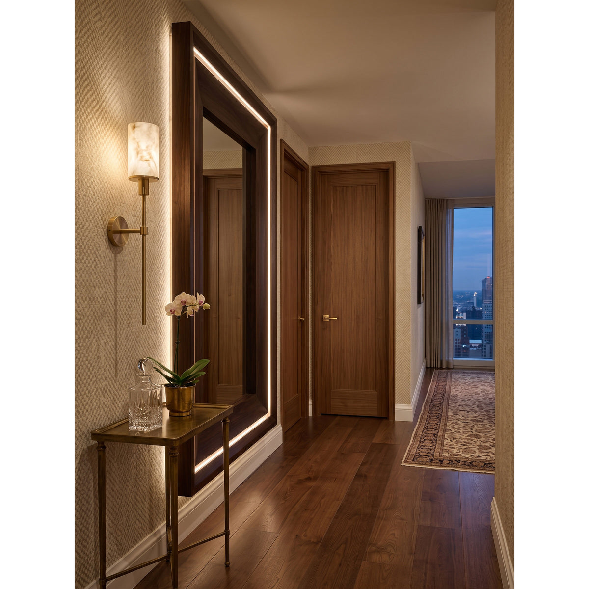 Tracie Alabaster Wall Sconce