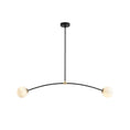 Load image into Gallery viewer, Traverse Alabaster Linear Chandelier
