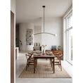 Load image into Gallery viewer, Traverse Alabaster Linear Chandelier
