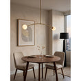 Load image into Gallery viewer, Traverse Alabaster Linear Chandelier
