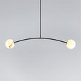 Load image into Gallery viewer, Traverse Alabaster Linear Chandelier
