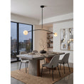 Load image into Gallery viewer, Traverse Alabaster Linear Chandelier
