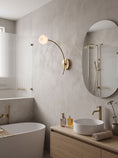 Bild in Galerie-Betrachter laden, Traverse Alabaster Wall Sconce
