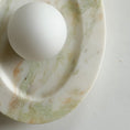 Load image into Gallery viewer, Tray Marble Wall Sconce
