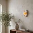 Load image into Gallery viewer, Tray Marble Wall Sconce
