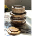 Load image into Gallery viewer, Trento Marble Candle Holder
