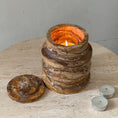 Load image into Gallery viewer, Trento Marble Candle Holder
