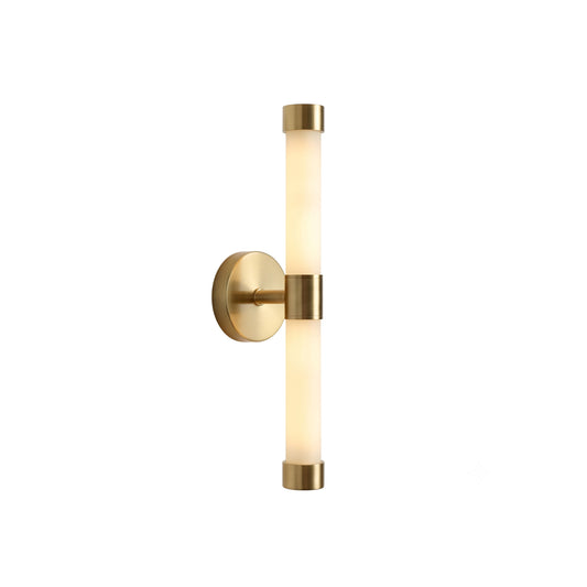 Tube Brass Wall Sconce