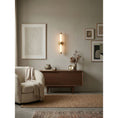 Charger l'image dans la visionneuse de la galerie, Tube Brass Wall Sconce
