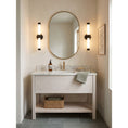 Charger l'image dans la visionneuse de la galerie, Tube Brass Wall Sconce

