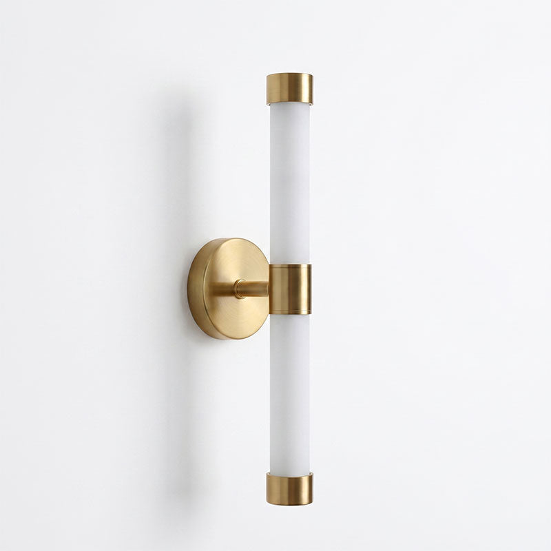 Tube Brass Wall Sconce