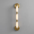 Load image into Gallery viewer, Tubular Alabaster Wall Sconce

