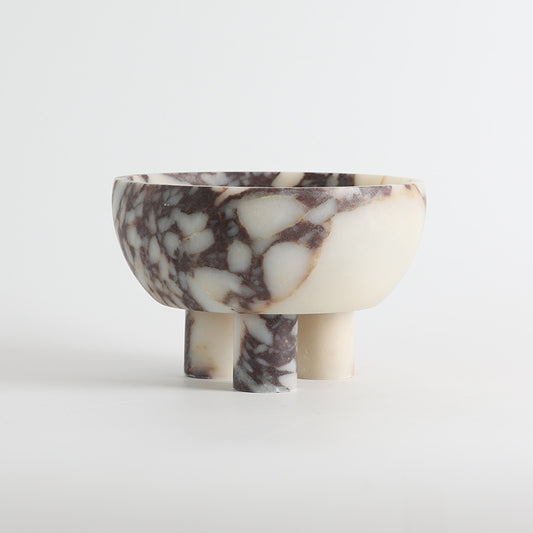 Tuscan Marble Footed Bowl – detail 26