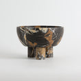 Load image into Gallery viewer, Tuscan Marble Footed Bowl
