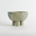 Load image into Gallery viewer, Tuscan Marble Footed Bowl
