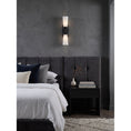Load image into Gallery viewer, Twist Tapered Alabaster Wall Sconce
