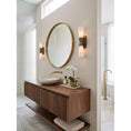 Load image into Gallery viewer, Twist Tapered Alabaster Wall Sconce
