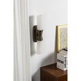 Load image into Gallery viewer, Twist Tapered Alabaster Wall Sconce
