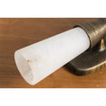 Load image into Gallery viewer, Twist Tapered Alabaster Wall Sconce

