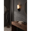 Load image into Gallery viewer, Twist Tapered Alabaster Wall Sconce
