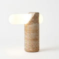 Load image into Gallery viewer, VIA Travertine Table Lamp
