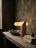 Load image into Gallery viewer, VIA Travertine Table Lamp
