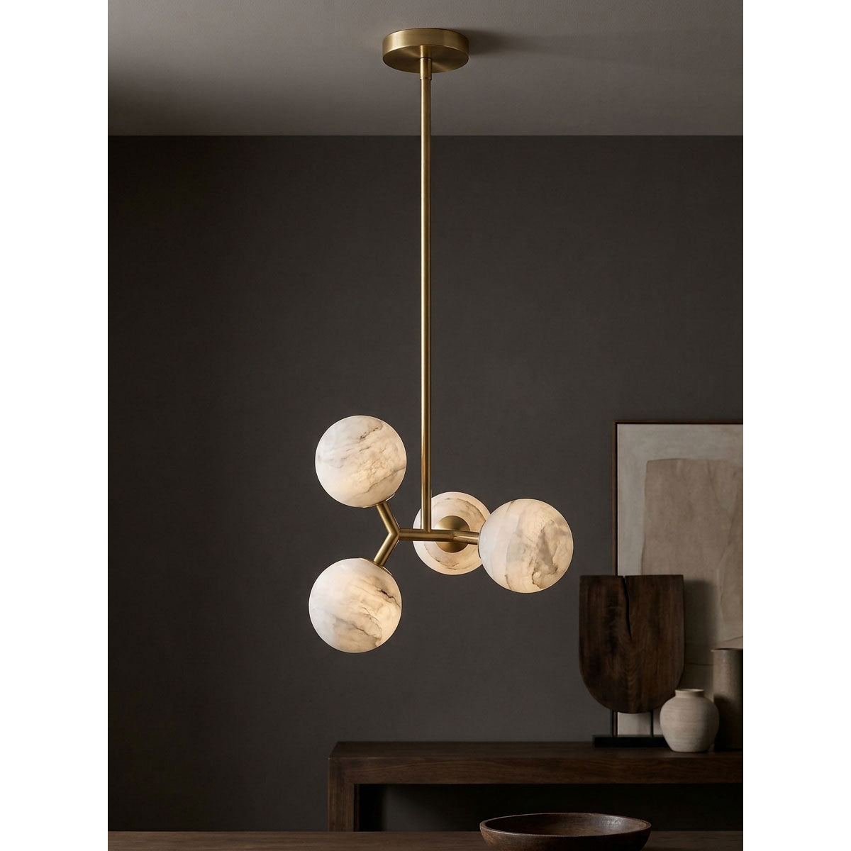 Veer albast hanglamp
