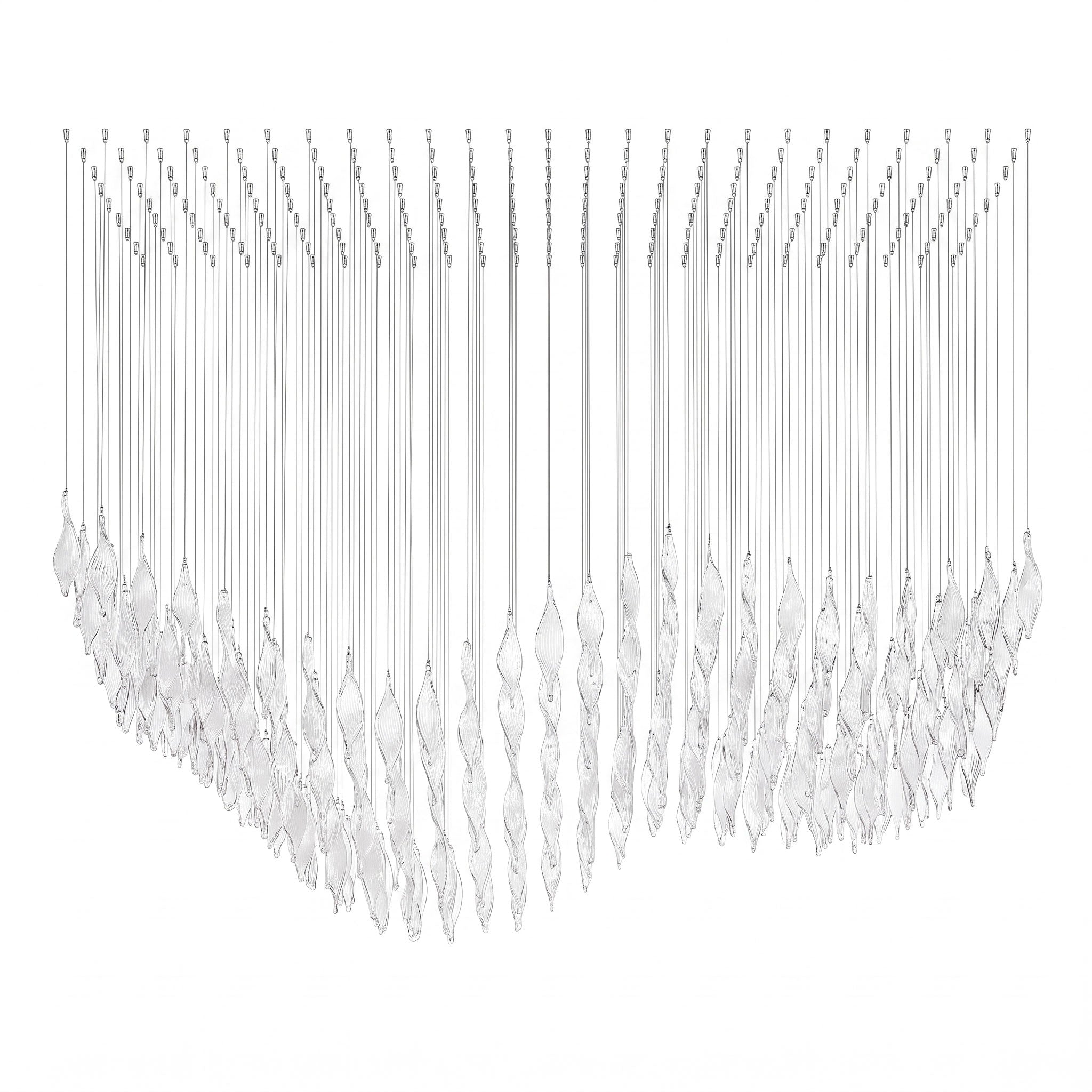 Vega Glass Chandelier