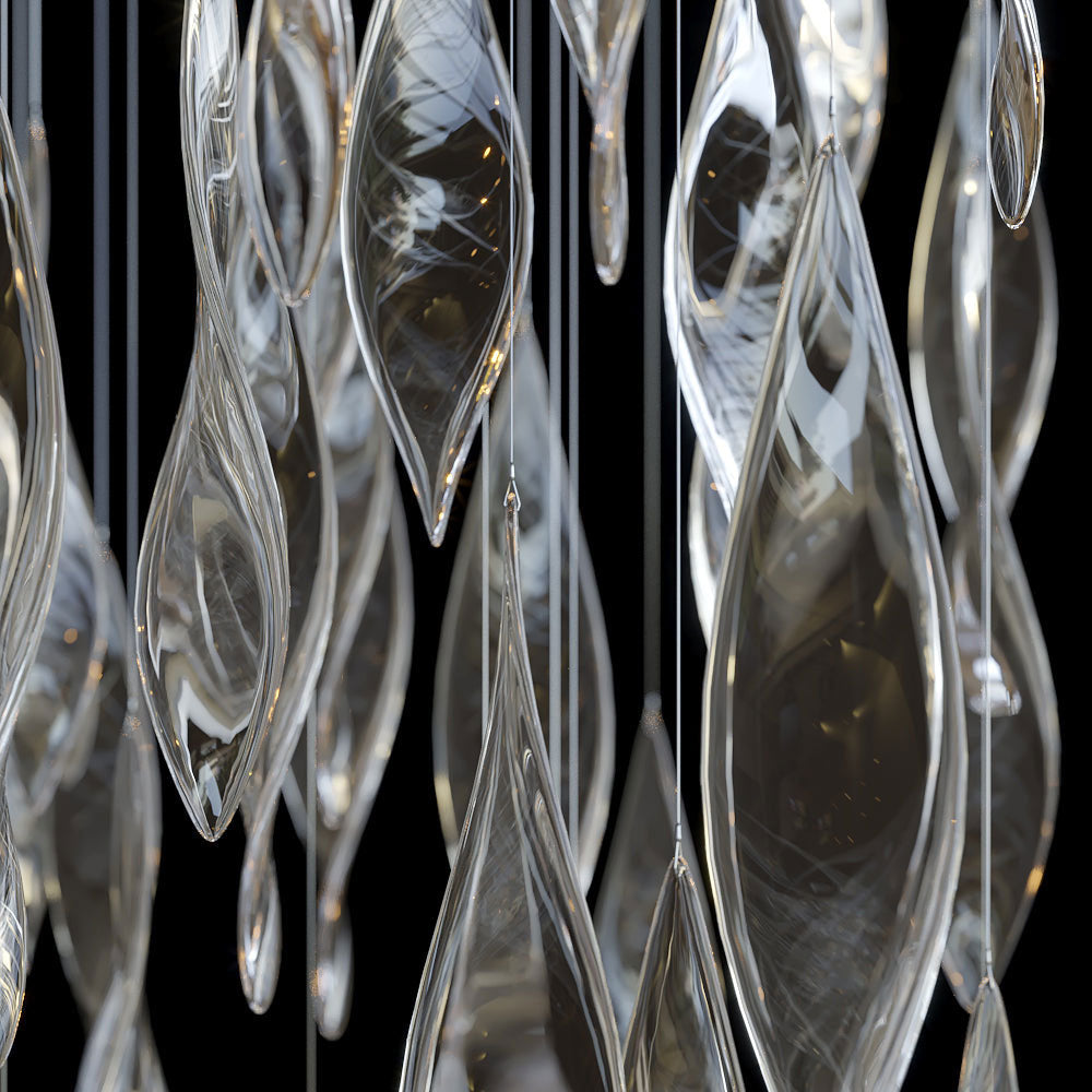 Vega Glass Chandelier