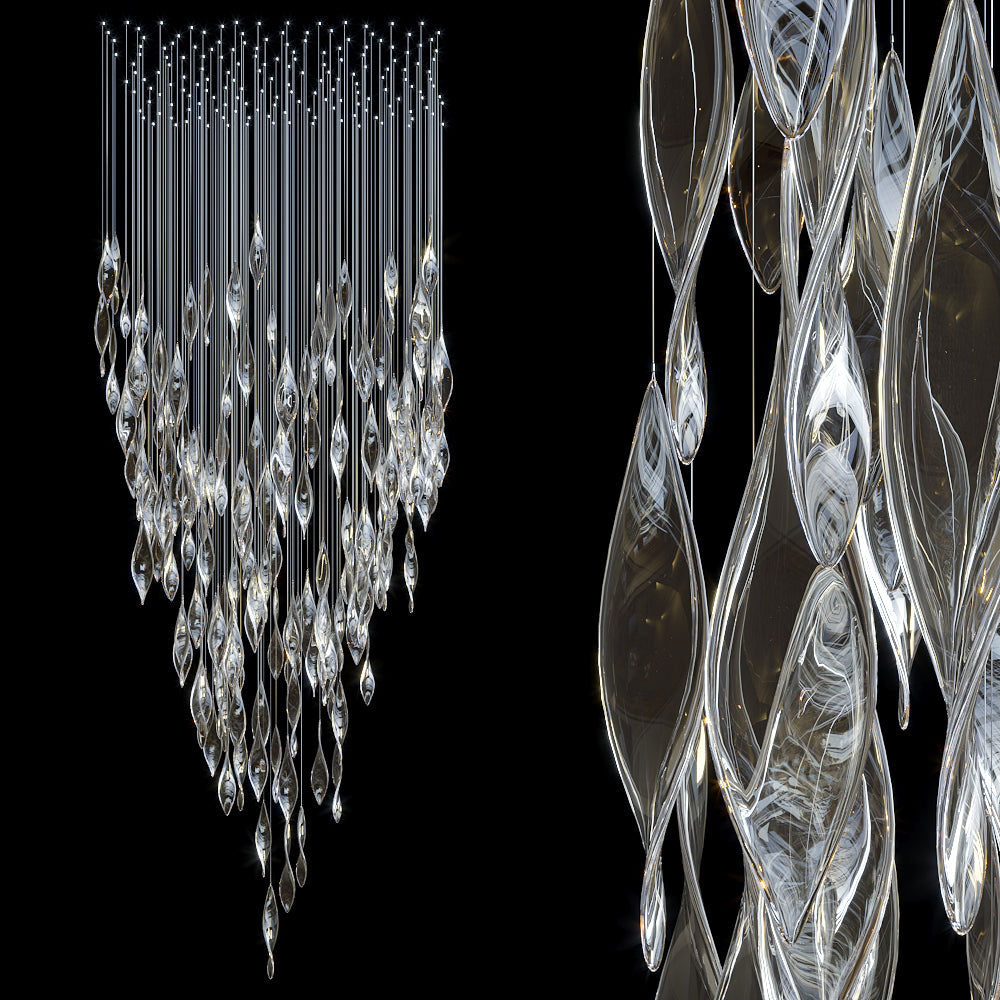 Vega Glass Chandelier
