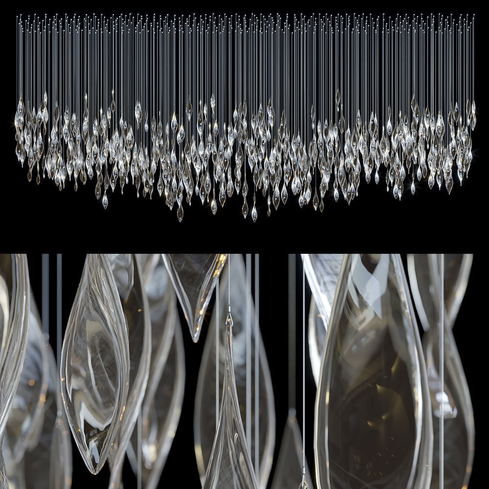 Vega Glass Chandelier