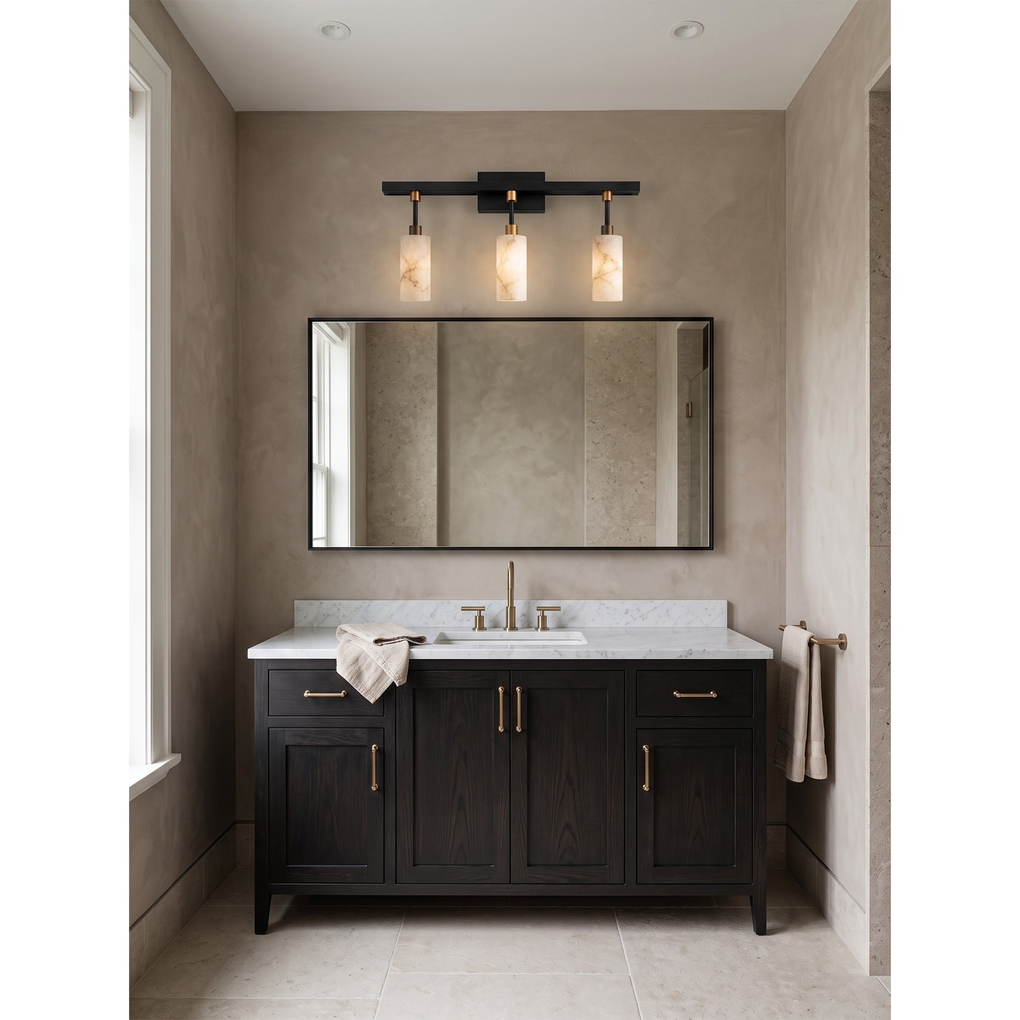 Velcora Alabaster Wall Sconce
