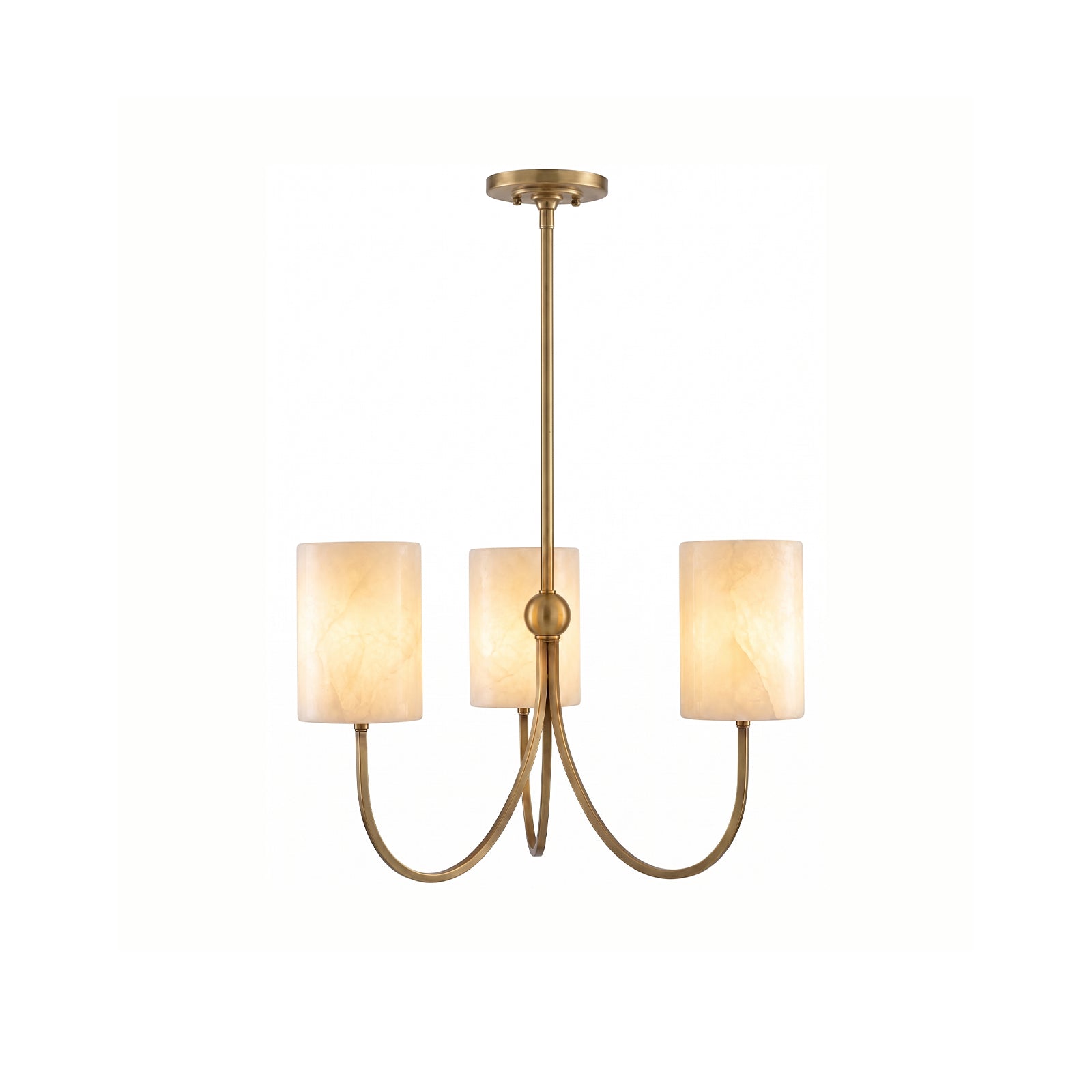 Velmora Alabaster Chandelier