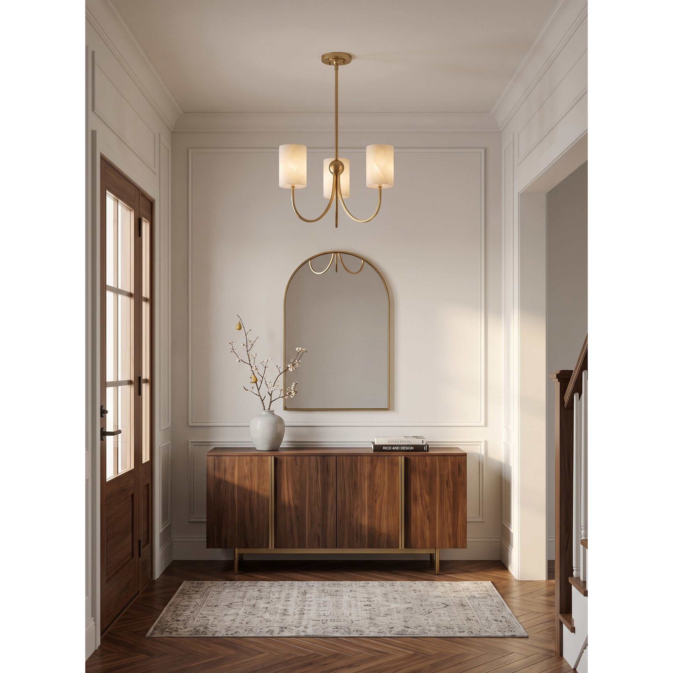 Velmora Alabaster Chandelier