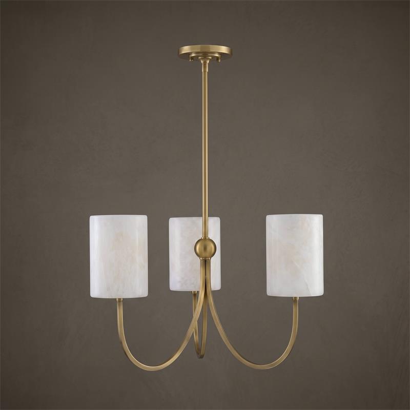 Velmora Alabaster Chandelier