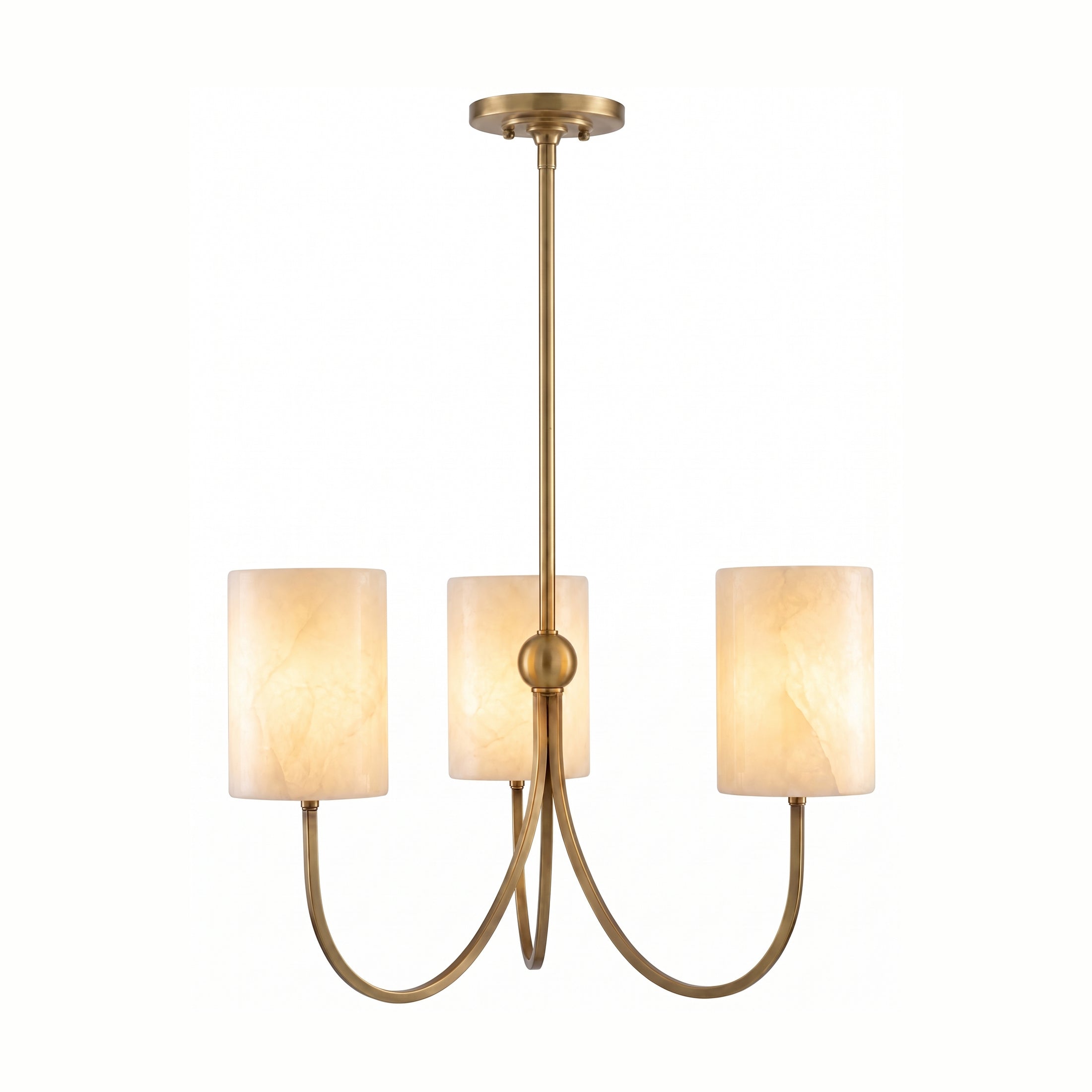 Velmora Alabaster Chandelier