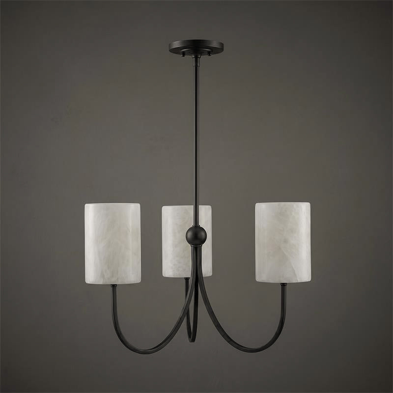 Velmora Alabaster Chandelier
