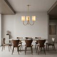 Load image into Gallery viewer, Velmora Alabaster Chandelier
