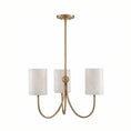 Charger l'image dans la visionneuse de la galerie, Velmora Alabaster Chandelier
