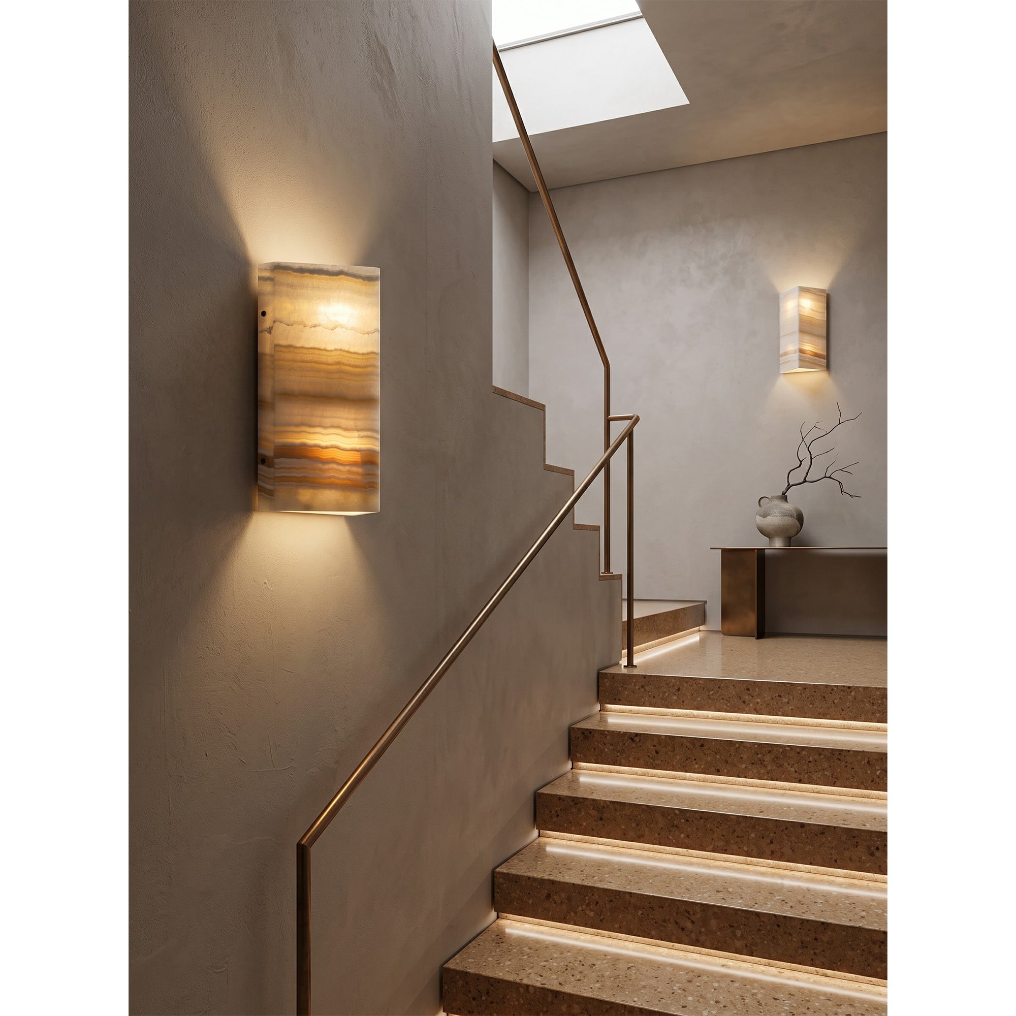 Velorin Onyx Wall Sconce