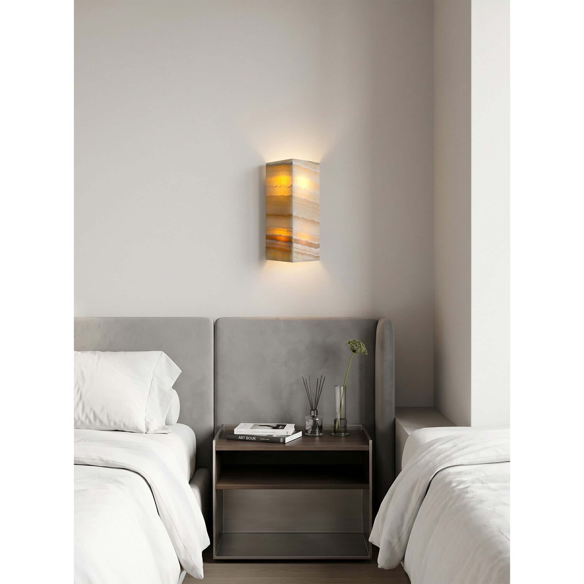 Velorin Onyx Wall Sconce