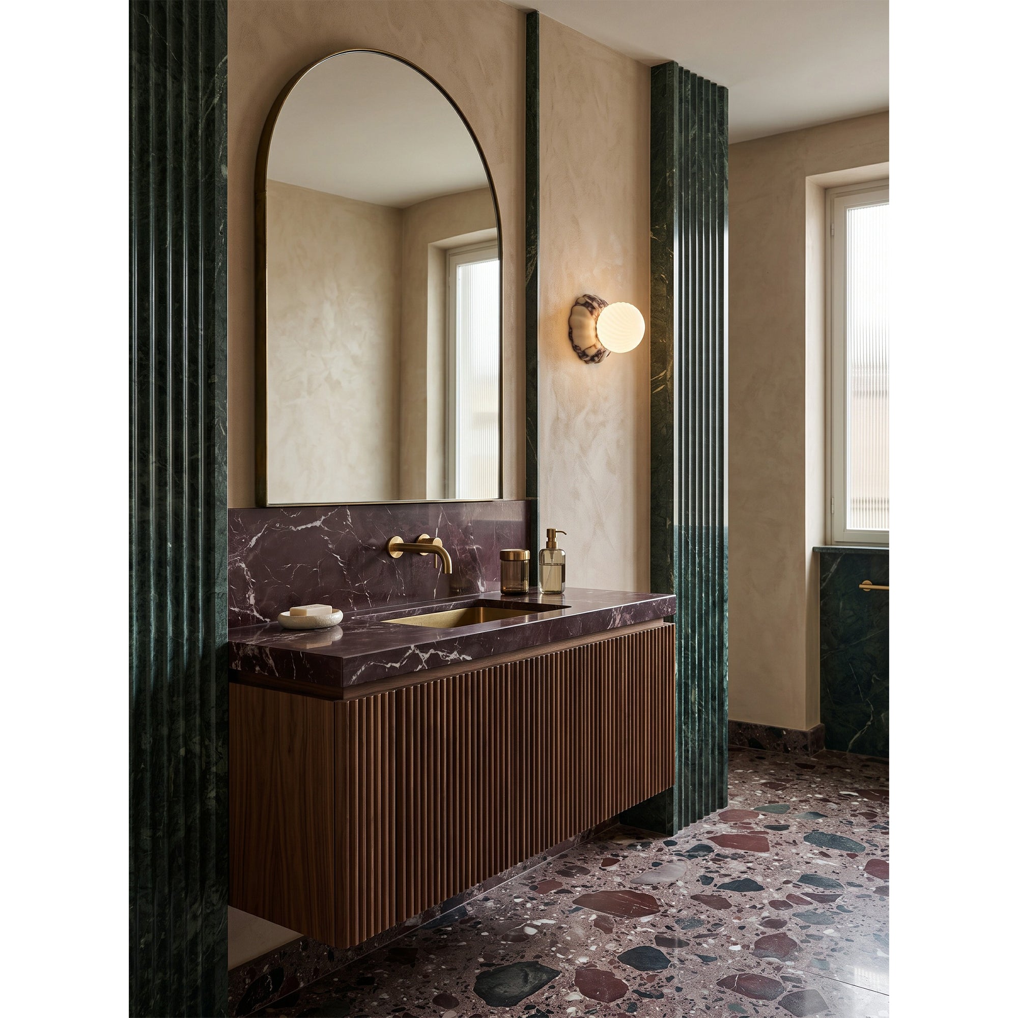Verdessa Marble Wall Sconce