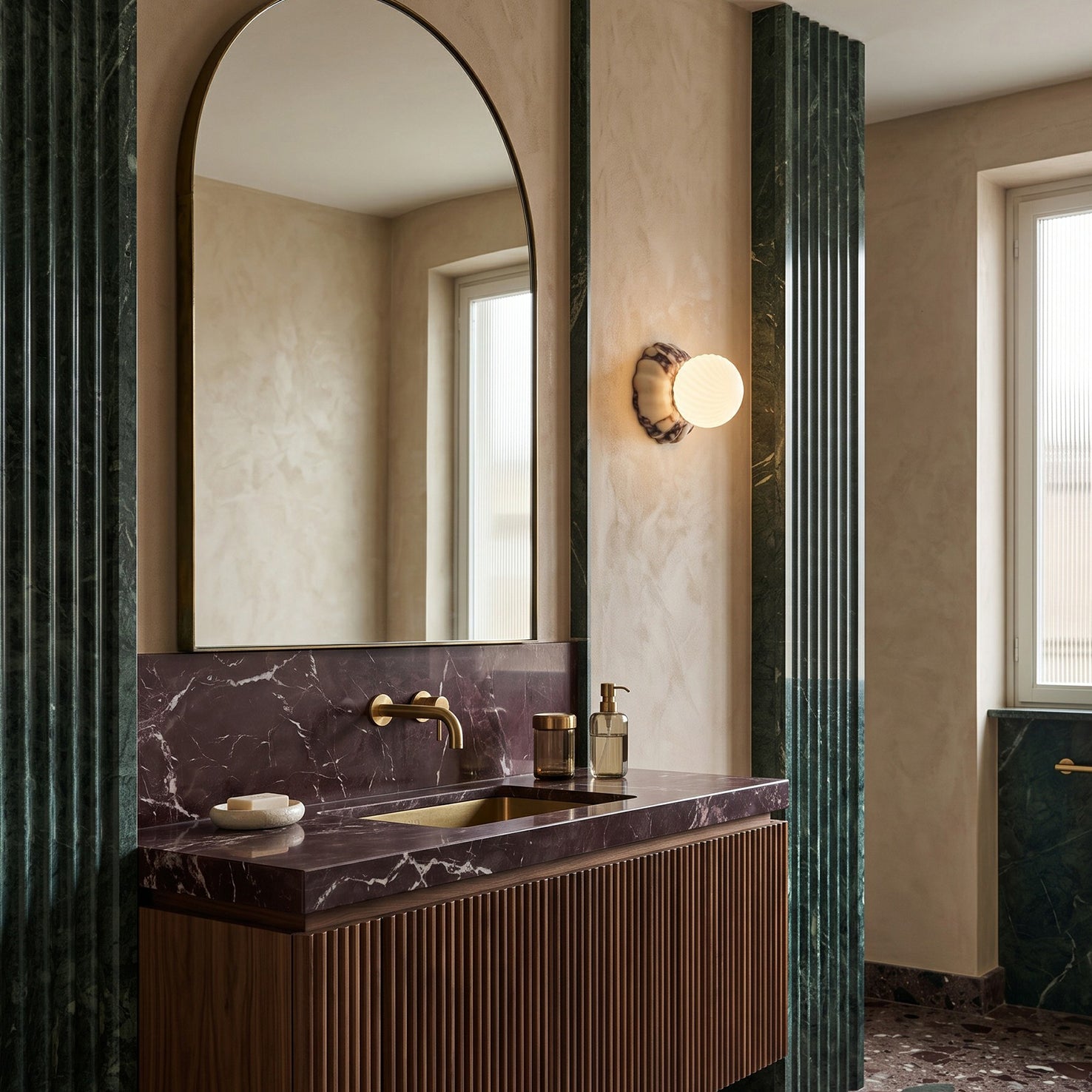 Verdessa Marble Wall Sconce