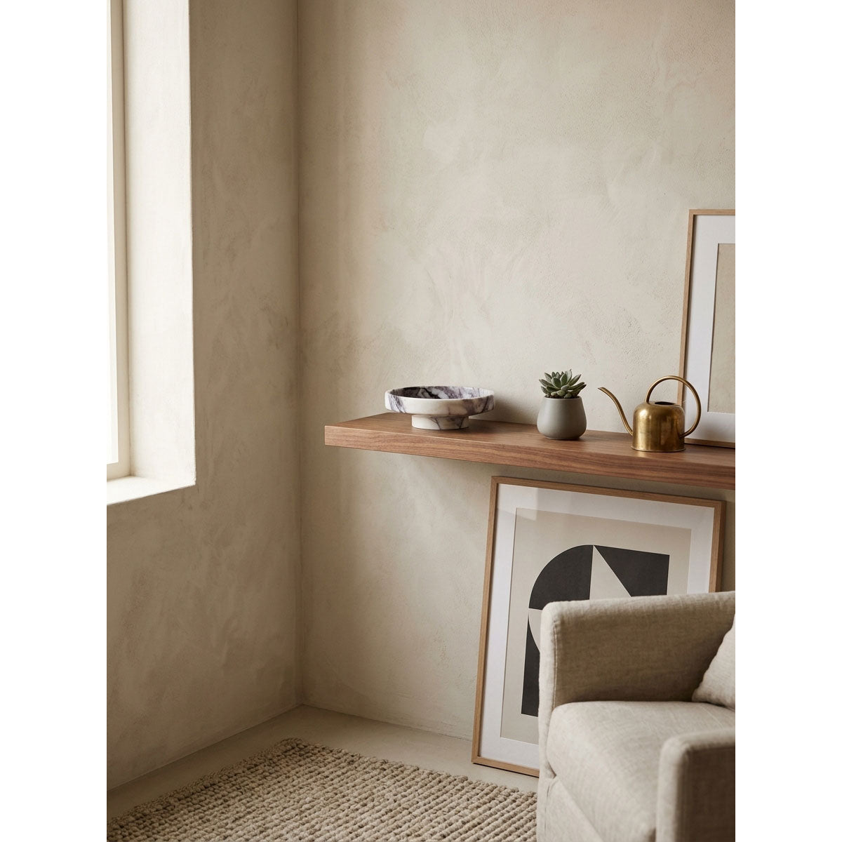 Verona Stone Pedestal Bowl
