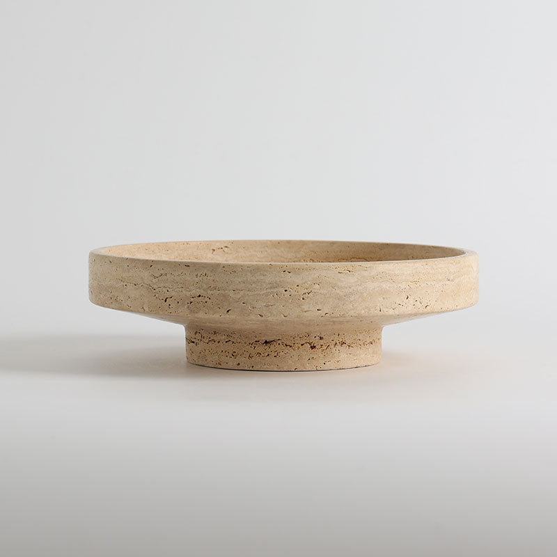 Verona Stone Pedestal Bowl