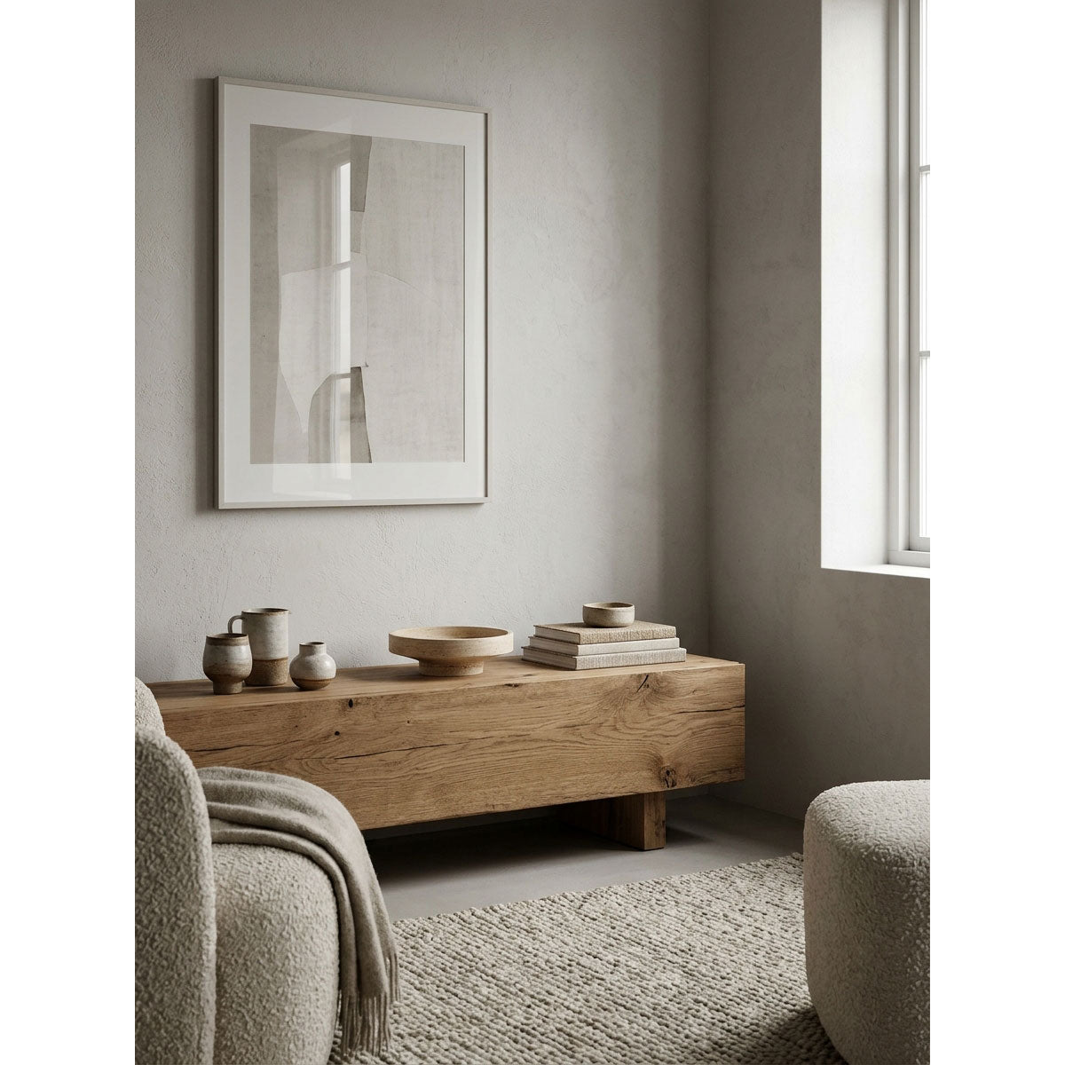 Verona Stone Pedestal Bowl