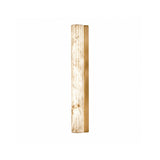 Vertical Alabaster Roller Wall Sconce