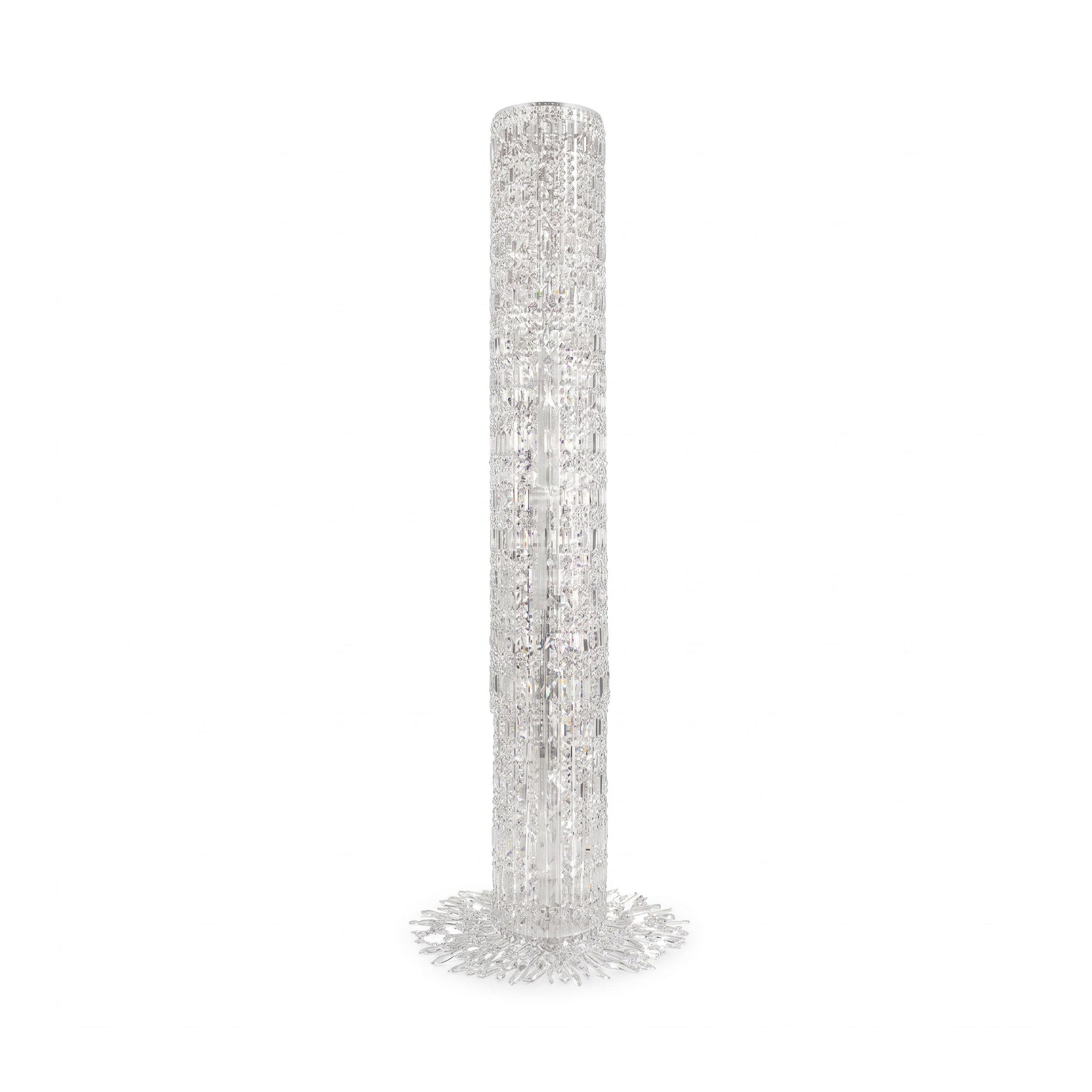 Waterfall Pillar Crystal Chandelier